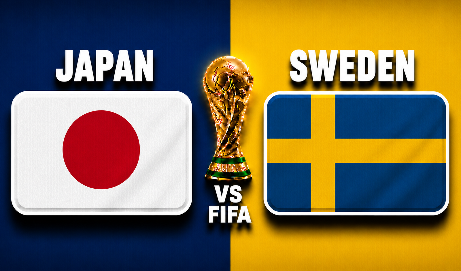 Japan vs Sweden
