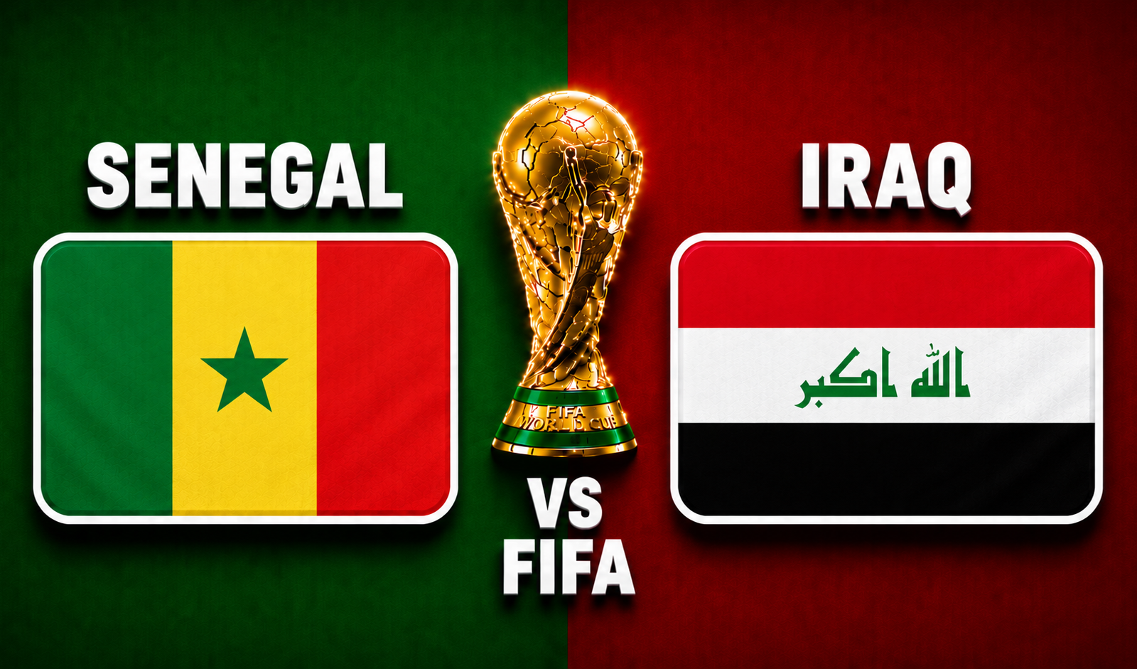 Senegal vs Iraq