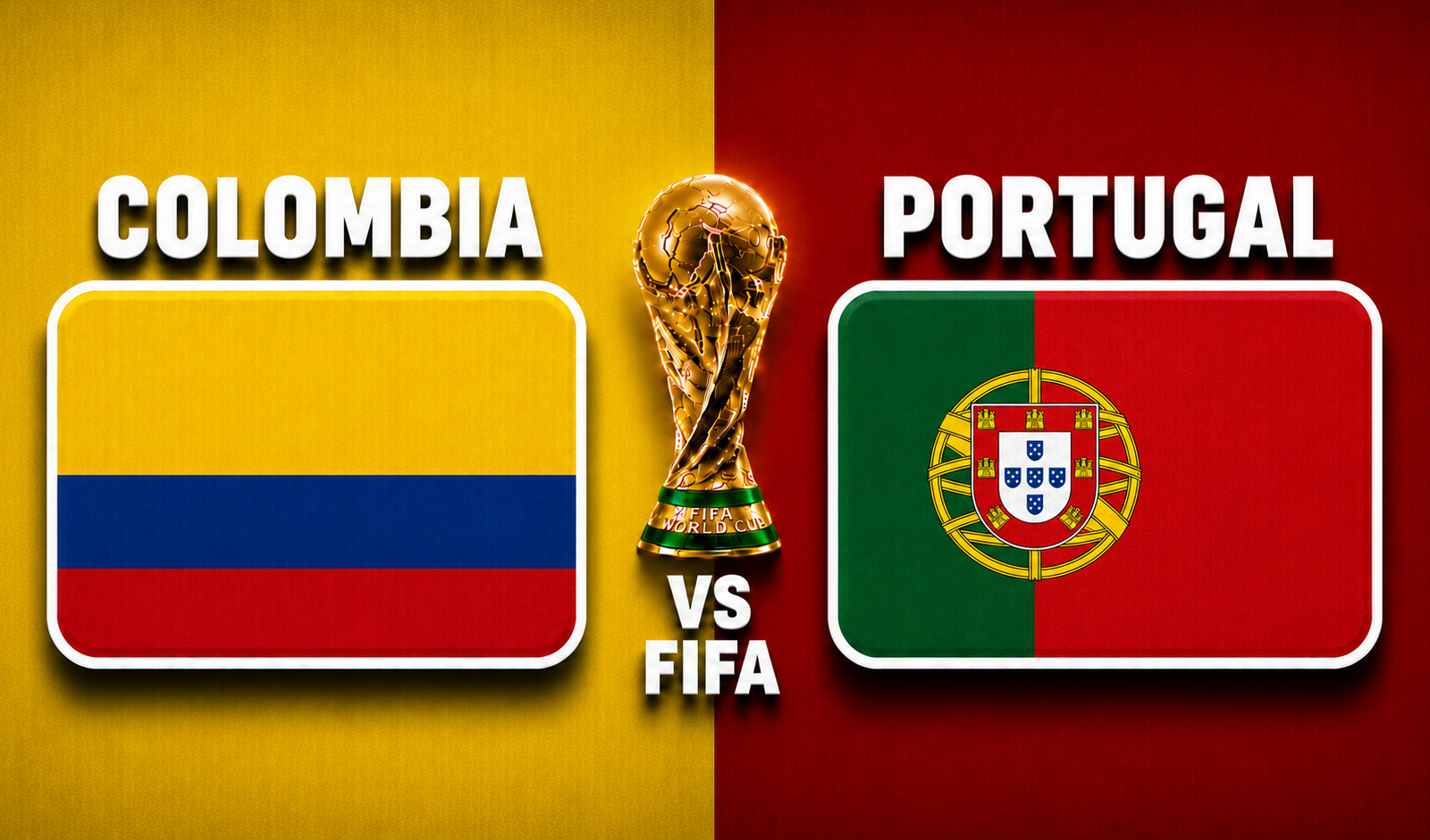 Colombia vs Portugal
