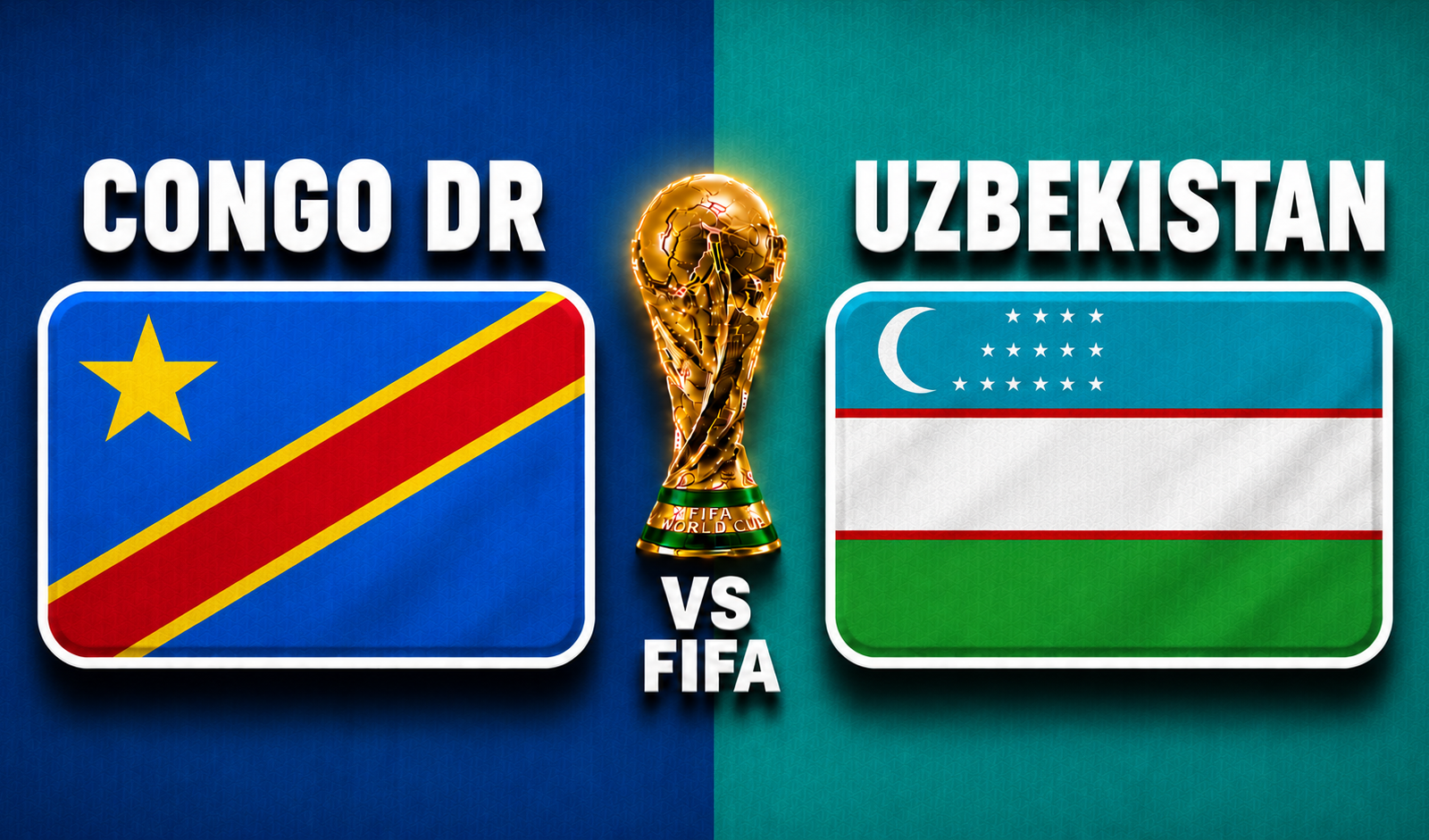 Congo DR vs Uzbekistan