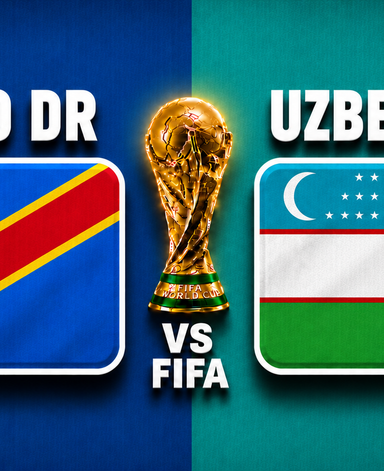 Congo DR vs Uzbekistan