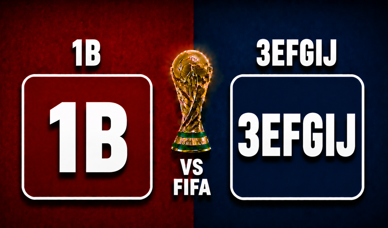 1B vs 3EFGIJ